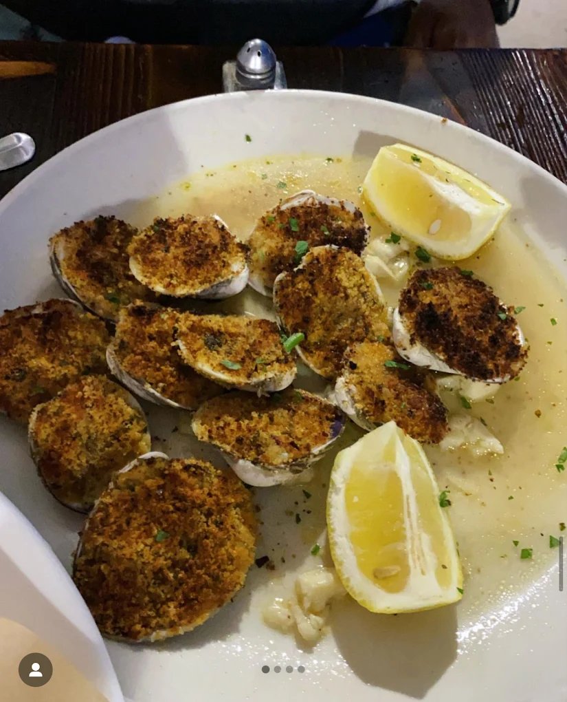 Baked Clams Oreganata